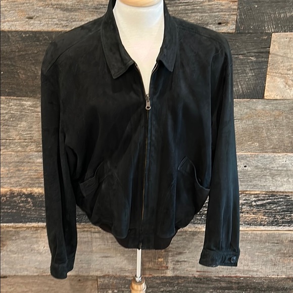 Bally Reversible Leather/Suede Bomber Jacket - Picture 6 of 12